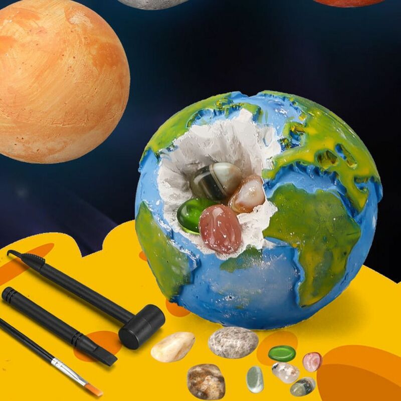 Scienza archeologia bambini STEM Toys giocattoli educativi Kit di scavo gemma Kit di scavo di pietre preziose scavare gemme giocattolo giocattoli minerari