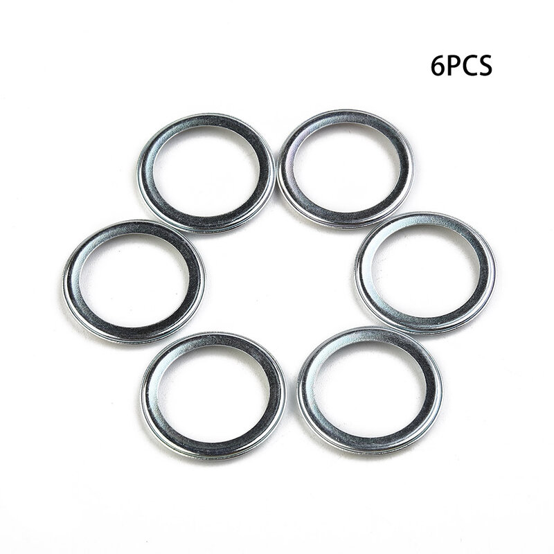 6Pcs 21mm Oil Drain Plug Crush Washer Gasket Sets 16mm 803916010 For Sbr 2011-2018  For Forester Auto Replacement Aaccessories