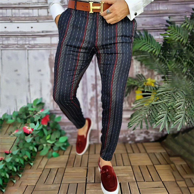 Comfortable Suit Pants for Men, Fashionable and Handsome, Comfortable, Suitable for Various Casual Outfits, Hot Selling