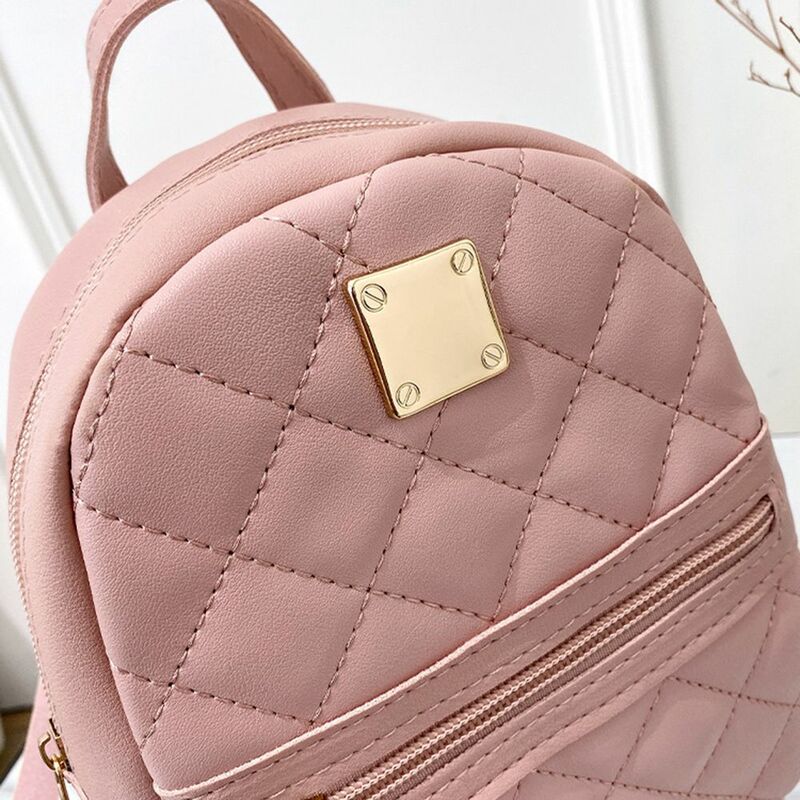 Luxury Multi-Function Fashion Lingge Embroidery Women Messenger Bag Ladies Crossbody Female Shoulder Bag Mini Small Backpack
