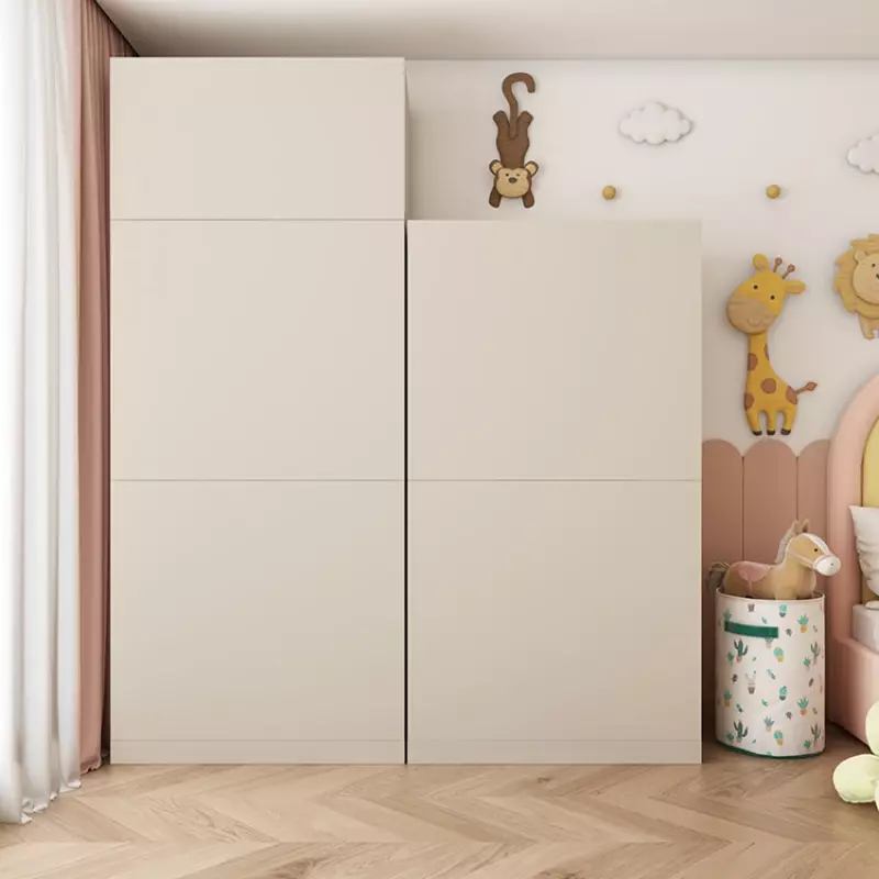 Szafki dziecięce różowa sypialnia szafa na ubrania Organizer szafy półki meable De Rangement dom umeblowanie CY50CW
