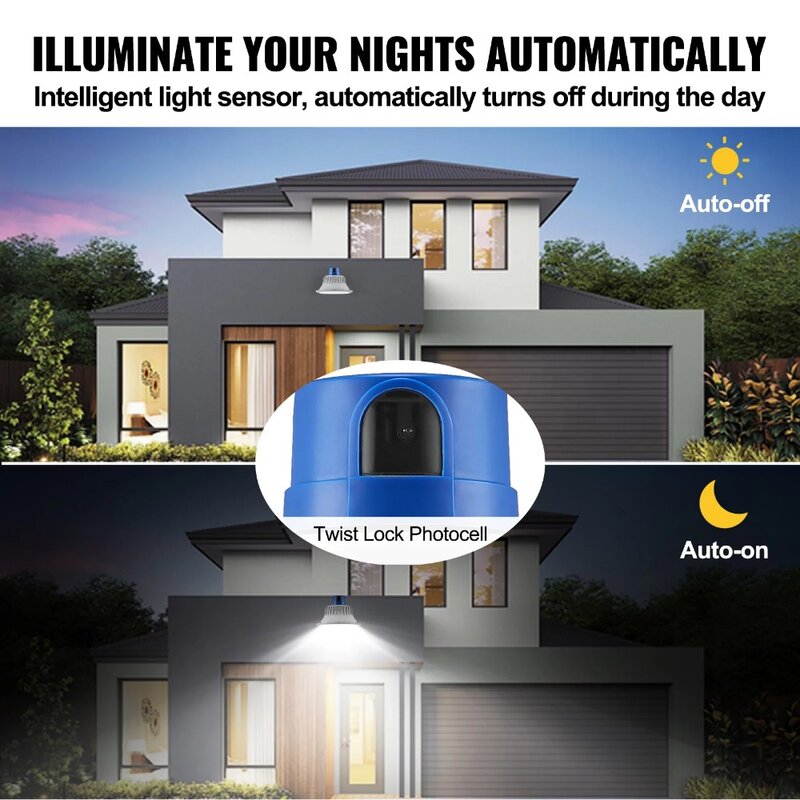 Luz LED clásica para Granero, 100W, 6000K, de atardecer a amanecer, conmutación automática, luz de seguridad para exteriores, jardín, calle, garaje, patio