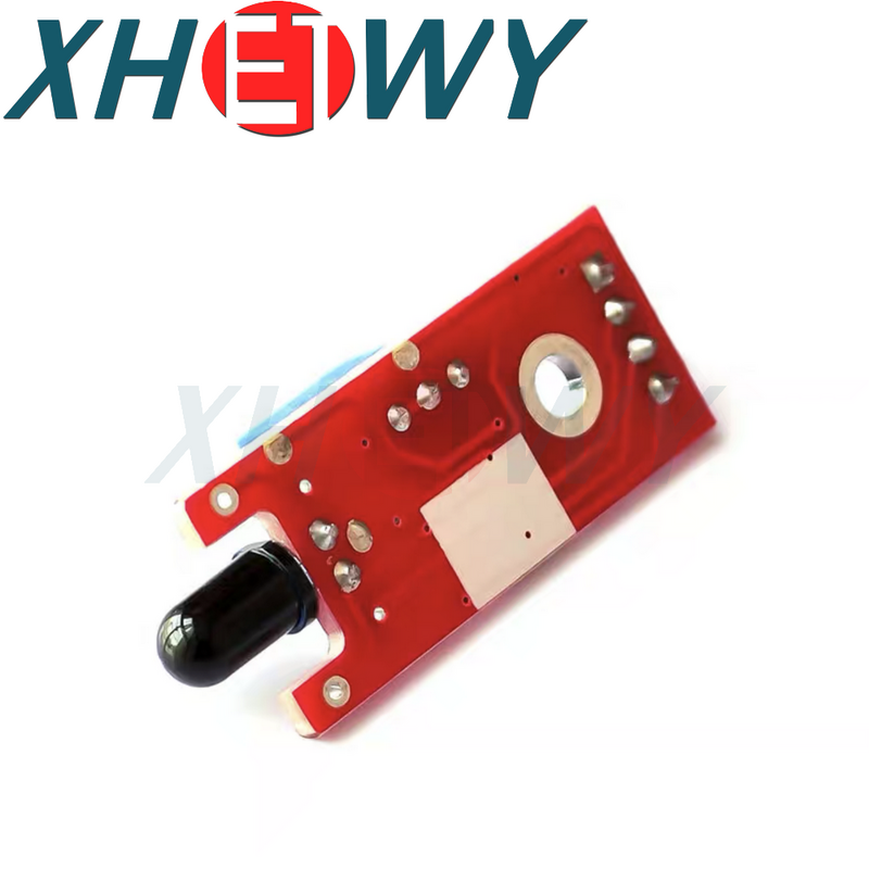 Módulo De Sensor De Chama De Placa Vermelha, detecção De Fonte De Fogo Inteligente Do Carro, KY-026