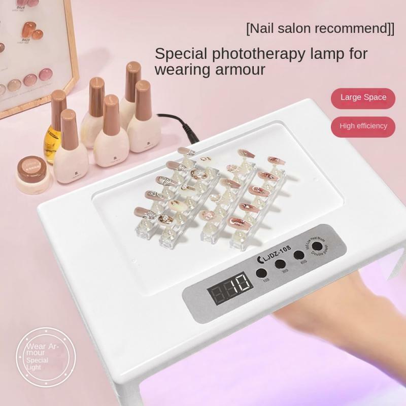 Nail Drying Lamp Uv Led for Wearing False Nail Tip Special Manicure Fast Curing 108Leds Professional Nail Lamp Salon Tools