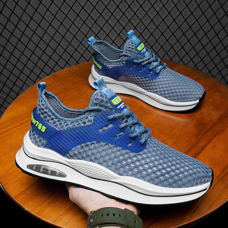 Men's casual sports shoes mesh breathable comfortable light fashion walking and running shoes men's shoes sneakers