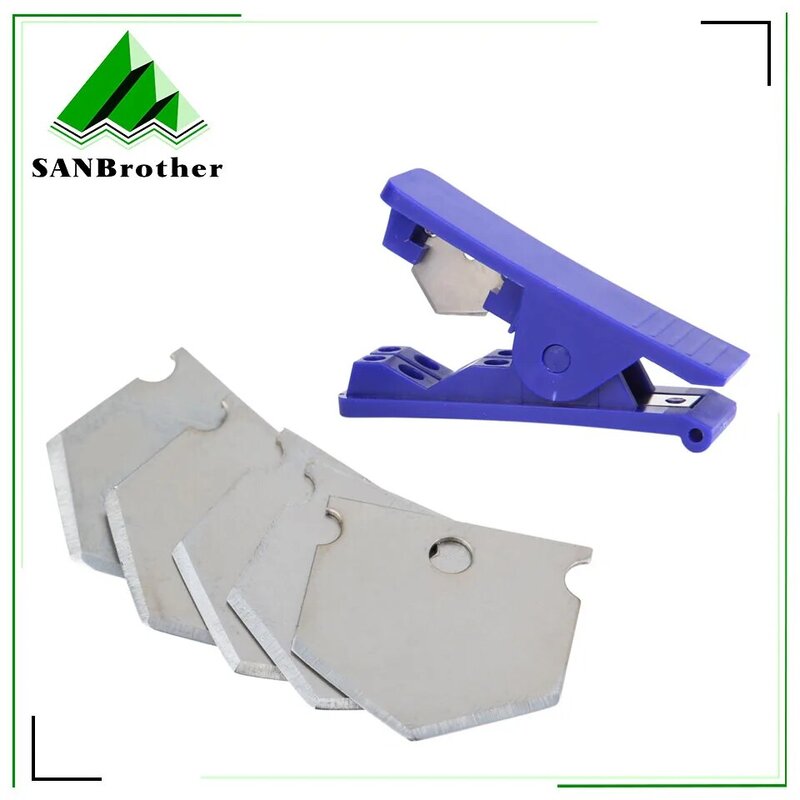 Purificador de agua caliente para impresora 3D, herramienta de corte de nailon, PVC, PU, PE, tubo de plástico, manguera, filtro, cuchilla cortadora