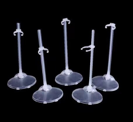 5pcs/lot plastic display holder doll stand display holder for 1/6 Dolls Accessories