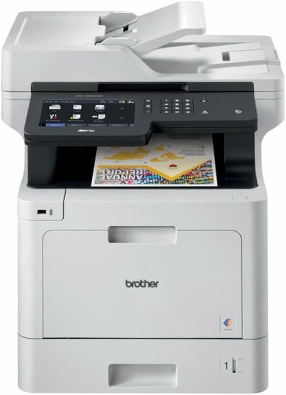 Принтер mfc‑ L8905CDW цветной лазер в деловом стиле, универсальный принтер, 7-дюймовый сенсорный дисплей, дуплексная печать/сканирование, беспроводной