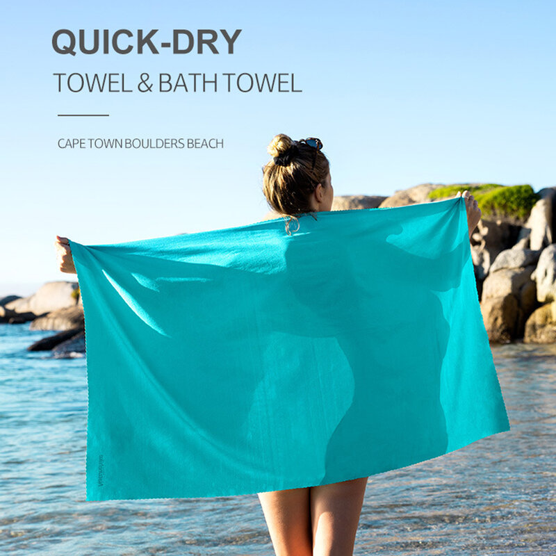 Naturehike-portátil ultraleve toalha seca rápida, toalha de banho respirável, forte toalha absorvente, apto para praia, camping, caminhadas, natação, ginásio