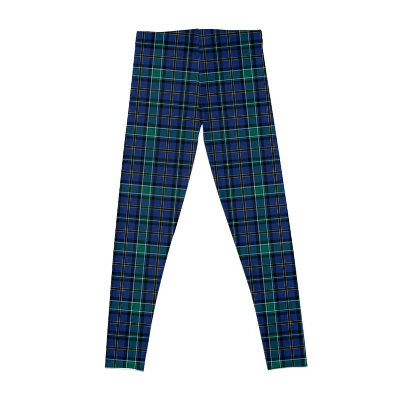 Clan Weir-Leggings de tartán para mujer, pantalones deportivos con realce, para gimnasio