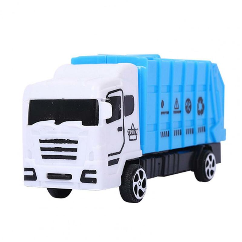Dla dzieci prezent edukacyjny dla dzieci samochód z napędem Pull Back miasta na śmieci klasyfikacji zabawkowa ciężarówka dla dzieci