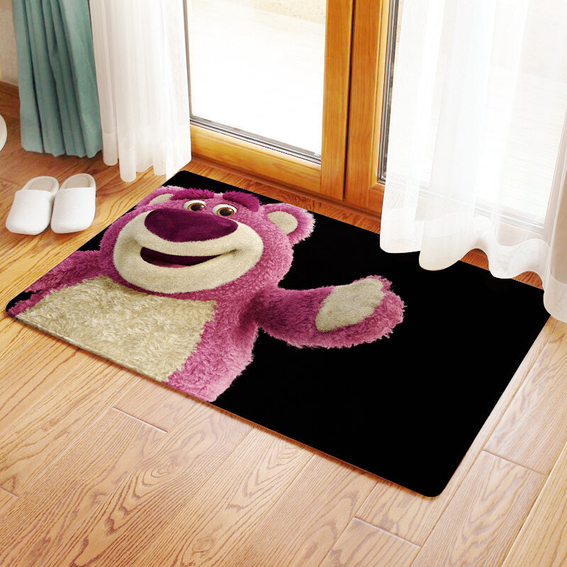 Tappetino antiscivolo Toy Story Lotso tappetino da bagno per la casa balcone Decor corridoio tappeti camera da letto ingresso porta tappetino preghiera Pad