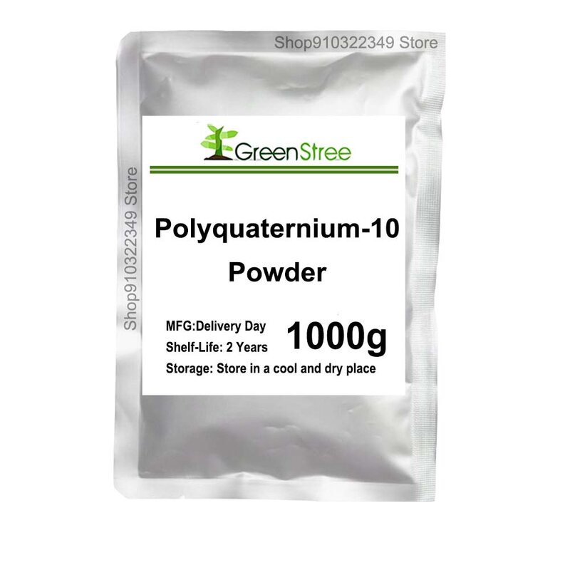 Matéria prima cosmética solúvel em água, Jr 400 Polyquaternium-10, polímero catiônico, condição antiestática