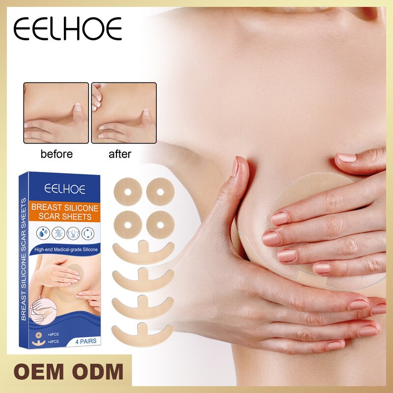 Eelhoe Nữ Vô Hình Nâng Ngực Băng Phủ Trên Áo Ngực Núm Vú Dán Sửa Chữa Sẹo Và Làm Sáng Da Vết Thương