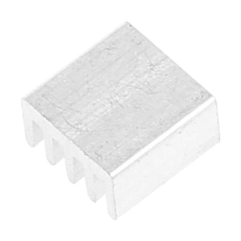 Disipador calor aluminio calidad, 5 uds., 8,8x8,8x5mm, para Chip memoria alimentación LED IC, envío directo