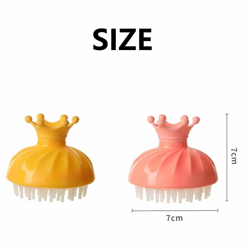 Bathing Accessories Spa Bathroom Care Tool Scalp Hair Massager Silicone Shampoo Brush Shower Brush Comb Head Body Massage Comb