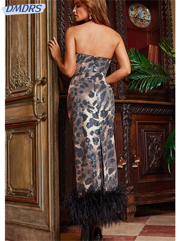 Gaun prom A-Line tanpa lengan seksi 2024 gaun malam tanpa tali Klasik Menawan gaun panjang lantai Vestidos De Novia