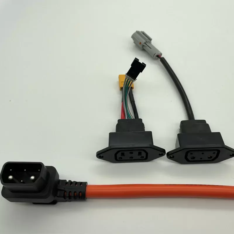 Voor Super Soco Ts Tc Originele Motorfiets Accessoires Body Opladen Plug Batterij Socket Kabel Lading Ontlading Draad