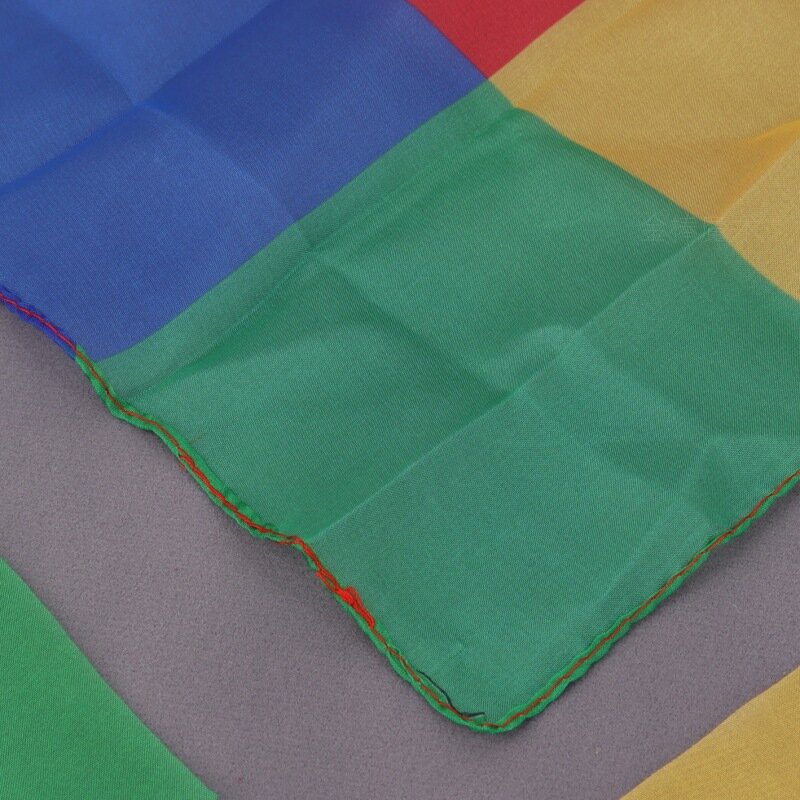 Bufanda de seda de colores para aprendizaje y educación, pañuelo mágico para principiantes, fácil de hacer, accesorios mágicos de primer plano, regalo para niños