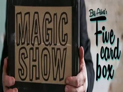 2015 Коробка с пятью карточками от Билла абботта-Волшебные трюки