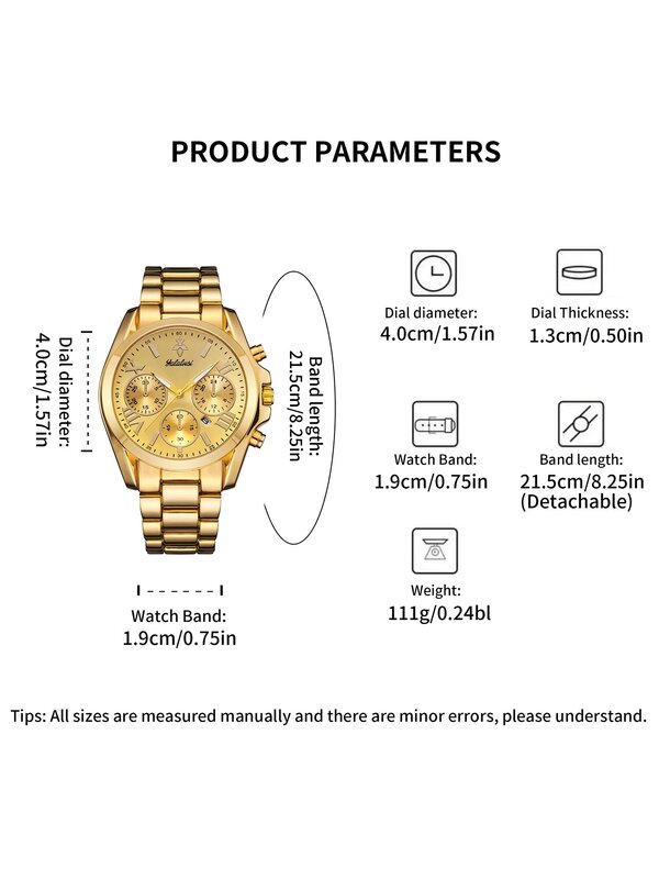 Yalusi 2024ใหม่ล่าสุดกล่องนาฬิกาคู่รักสีทองหรูหราลดกระหน่ำอุปกรณ์กำจัดนาฬิกาของขวัญวาเลนไทน์ชุบด้วยไอออน