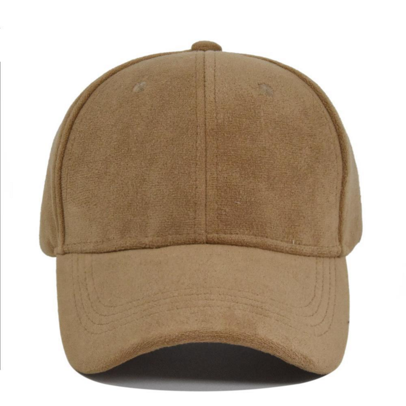 Topi Baseball Solid Chamois topi ayah tahan angin topi polos polos topi Strapback klasik topi luar ruangan dengan pinggiran melengkung