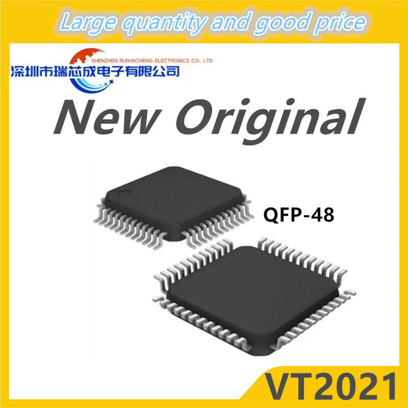 (5 Stuks) 100% Nieuwe Vt2021 QFP-48 Chipset