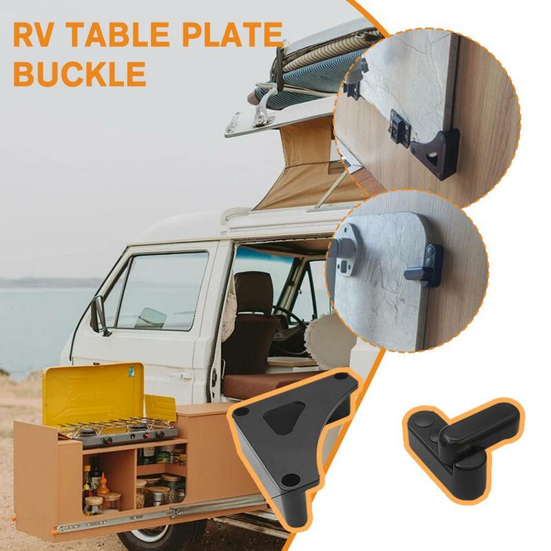 Rv liefert komplette Tischplatte Schnalle Anhänger klappbare Outdoor-Tischs chrank Board Drehs chloss Wohnmobil Indoor Organizer
