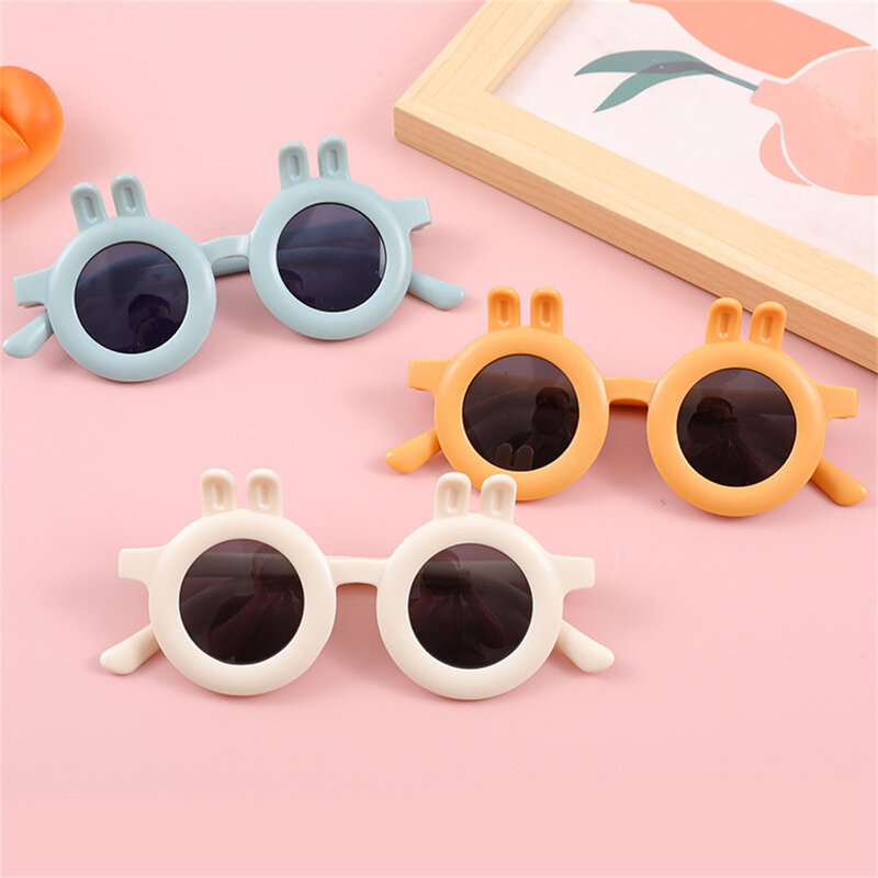 Óculos de sol com armação redonda infantil, óculos de sol para crianças, óculos clássicos para meninos e meninas, moda, proteção UV400, bebê