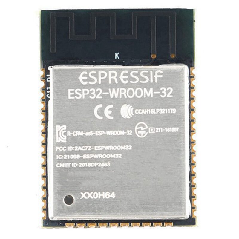 5 buah modul nirkabel ESP32 dari ESP-WROOM-32 Wi-Fi + BT + modul BLE MCU 32 Mbit PSRAM IPEX / ESP-32S ESP32 ESP-32