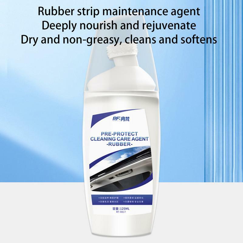 125ml Car Rubber Curing Agent Rubber Renovator Care Spray Liquid Wax Polishing Care Agent Car Cleaner Maintenance Supplies