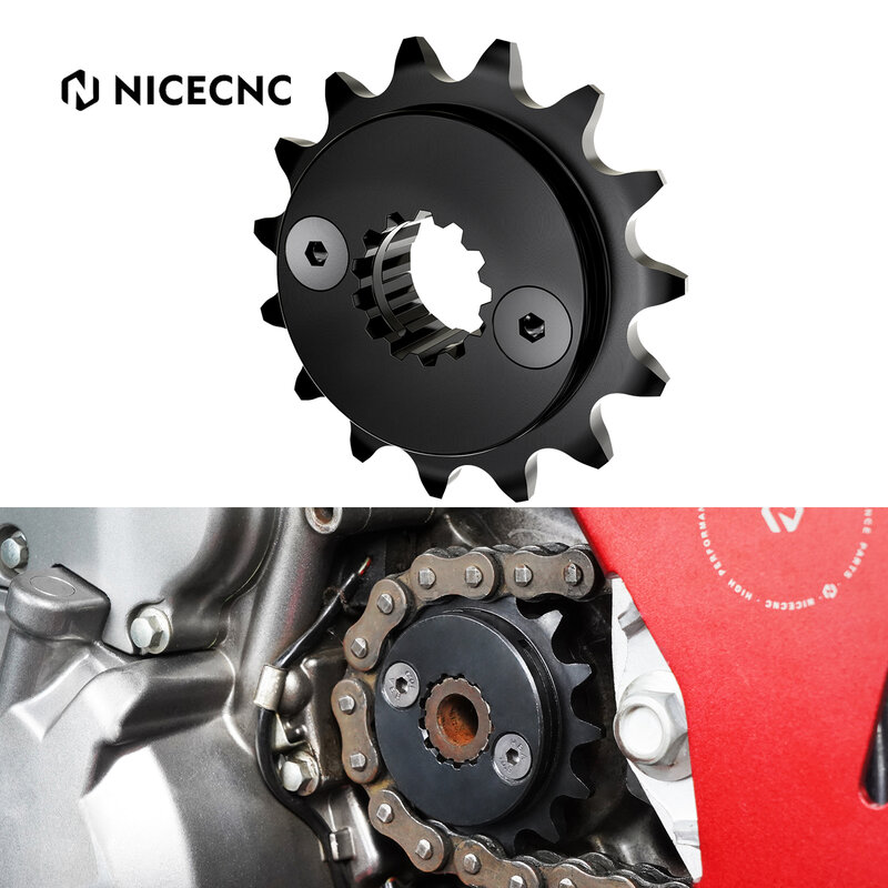 NiceCNC-SuperPinion roda dentada dianteira para Honda, liga de aço, 15T, XR650L, XR 650L, 650 L, 1993-2024, 2023, 2022, 2021, 2020, 2019, 20