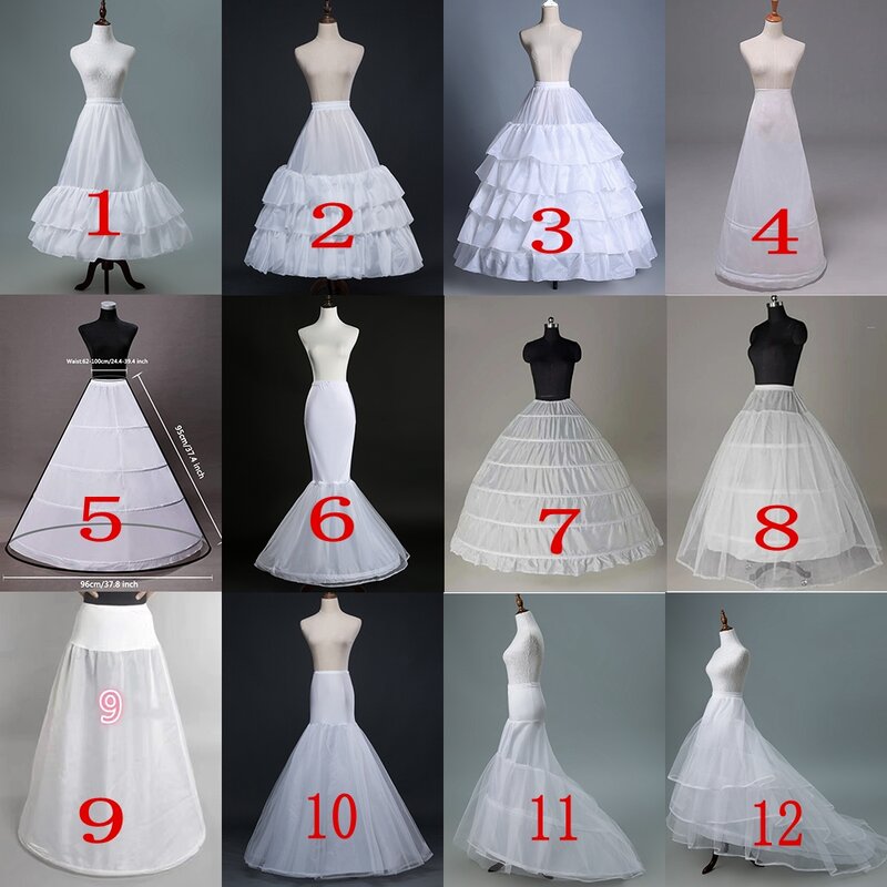 Petticoat Krinoline Slips Creole Vintage Unterrock für Kleid Kleid viele Stile für Braut Hochzeit