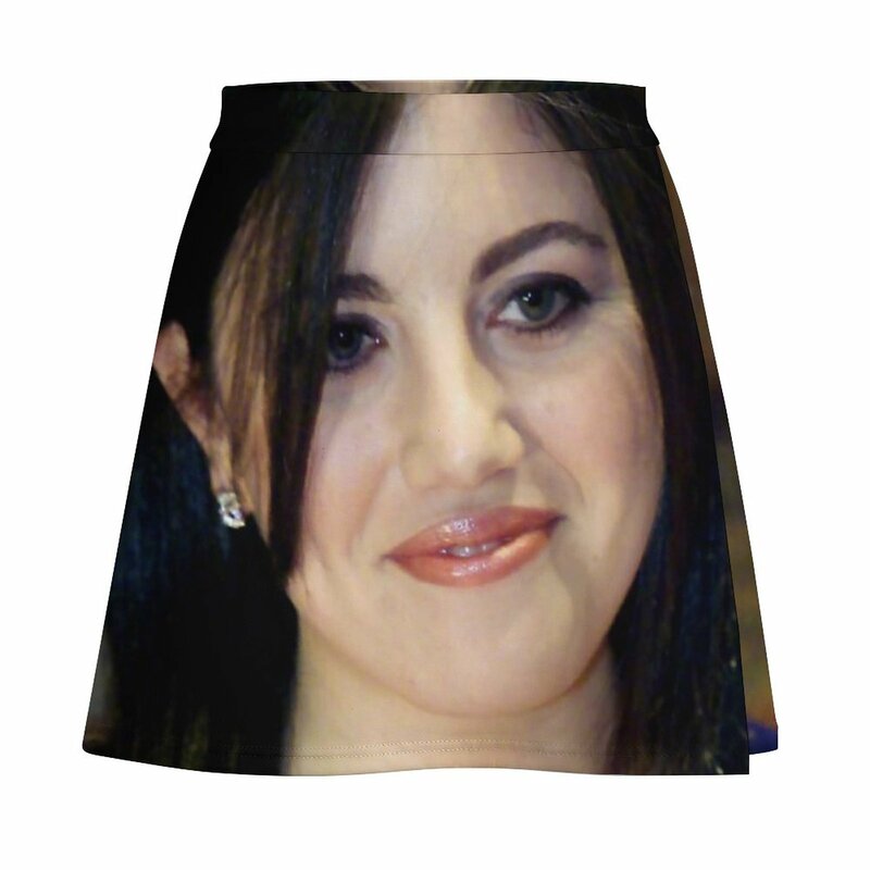 Monica lepidsky-mini saia para mulheres, vestido do verão, bonito, 2023