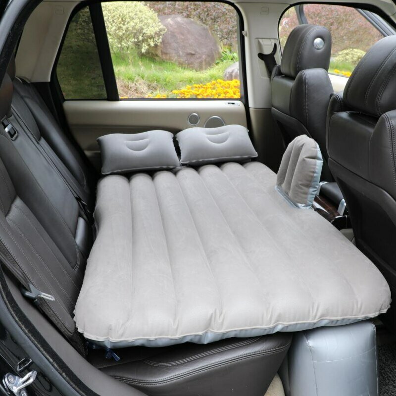 سرير سيارة قابل للنفخ فائق النعومة ، قماش بيئي ، محمول ومريح ، سرير وسادة هوائية ، سرير سفر