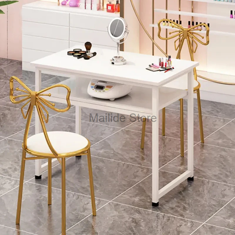 Japanese Simple Manicure Tables Light Luxury Professional Nail Tables salon furniture beauty salon Single Double Manicure Table