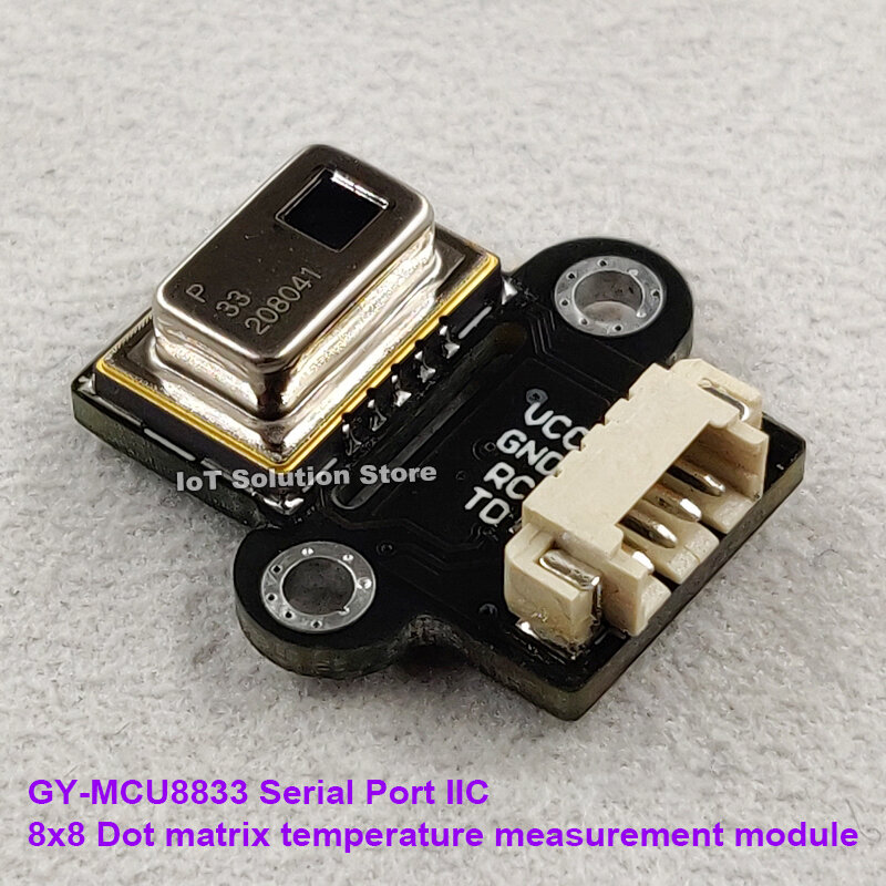 Amg8833 ir 8x8 Infrarot-Wärme bild kamera Punkt matrix Mehrpunkt-Array Temperatur messung Sensor modul GY-MCU8833