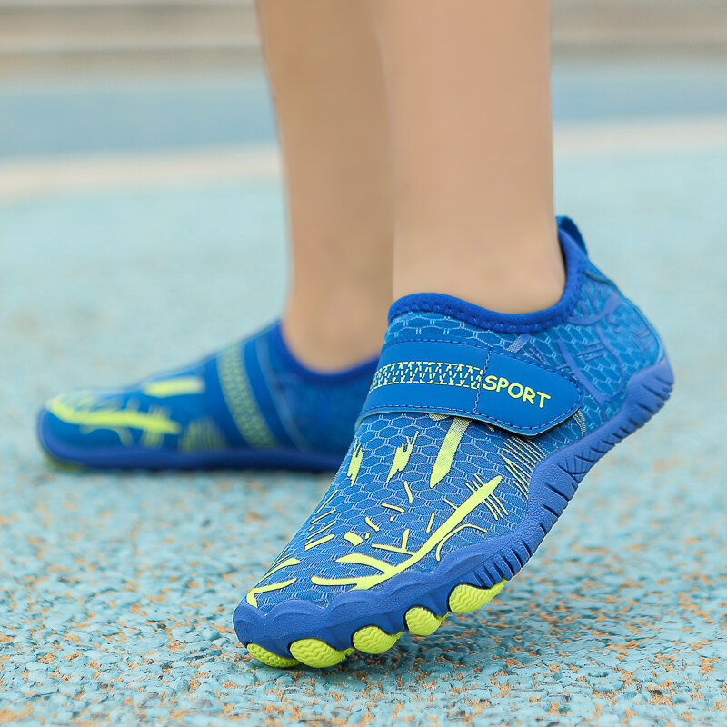 Zapatos de agua antideslizantes de secado rápido para niños, zapatillas deportivas transpirables para exteriores, lo último en 2024