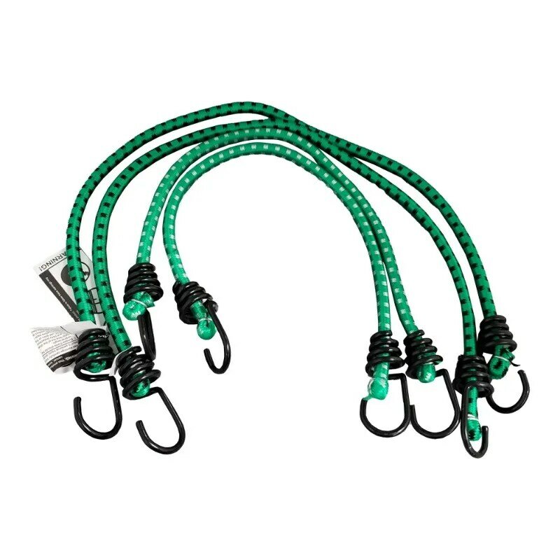 Ozark Trail® Rubber Bungee Cords Assorted 4 Pack, 2 - 18" and 2 - 24"
