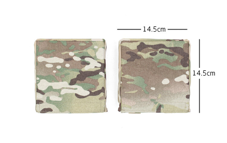 야외 에어소프트 전술 사냥 조끼, THORAX 사이드 패널, 6X6 소프트 패널 가방, 사이드 보호 패널