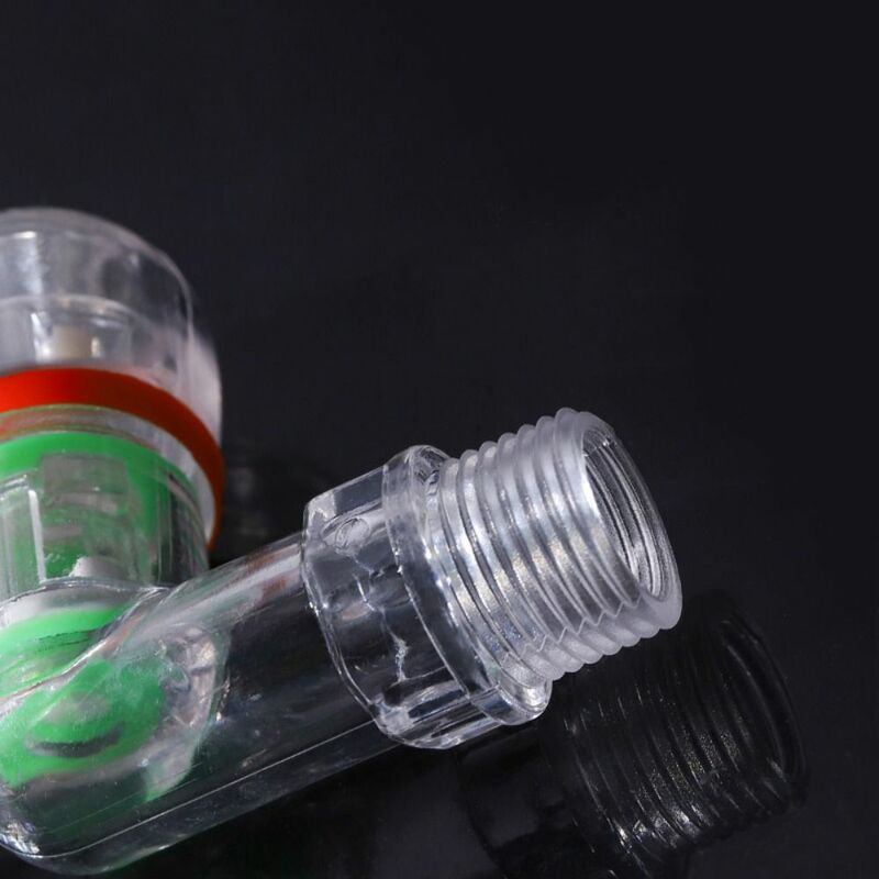 Grifo transparente anticongelante, conector Universal de riego de jardín, plástico duradero, válvula de lavadora, 20/25mm