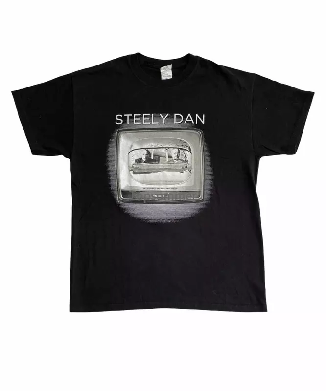 T-shirt da concerto Vintage 2013 Steely Dan Rock Tour-taglia uomo Large