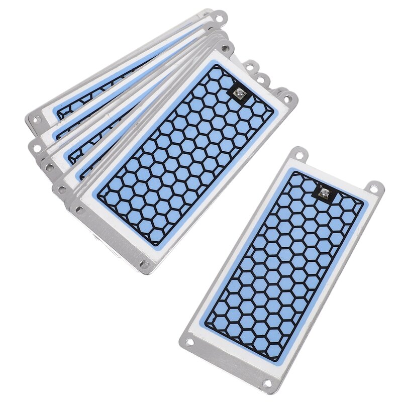 10 peça portátil gerador de ozônio cerâmica dupla placa cerâmica integrada ozonizador purificador ar água peças 5 g/h