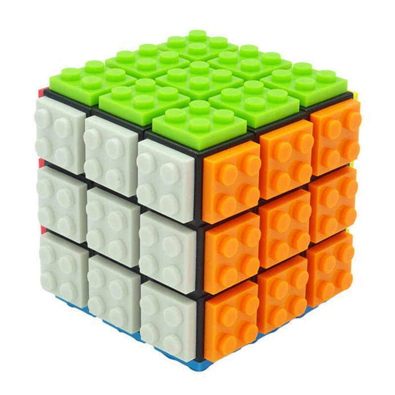 مكعبات بناء مكعب 3x3x3 لغز مكعب انفصال المهنية المكعب السحري 3x3 كتل مكعب ألعاب تعليمية هدايا لتقوم بها بنفسك Cubo Magico