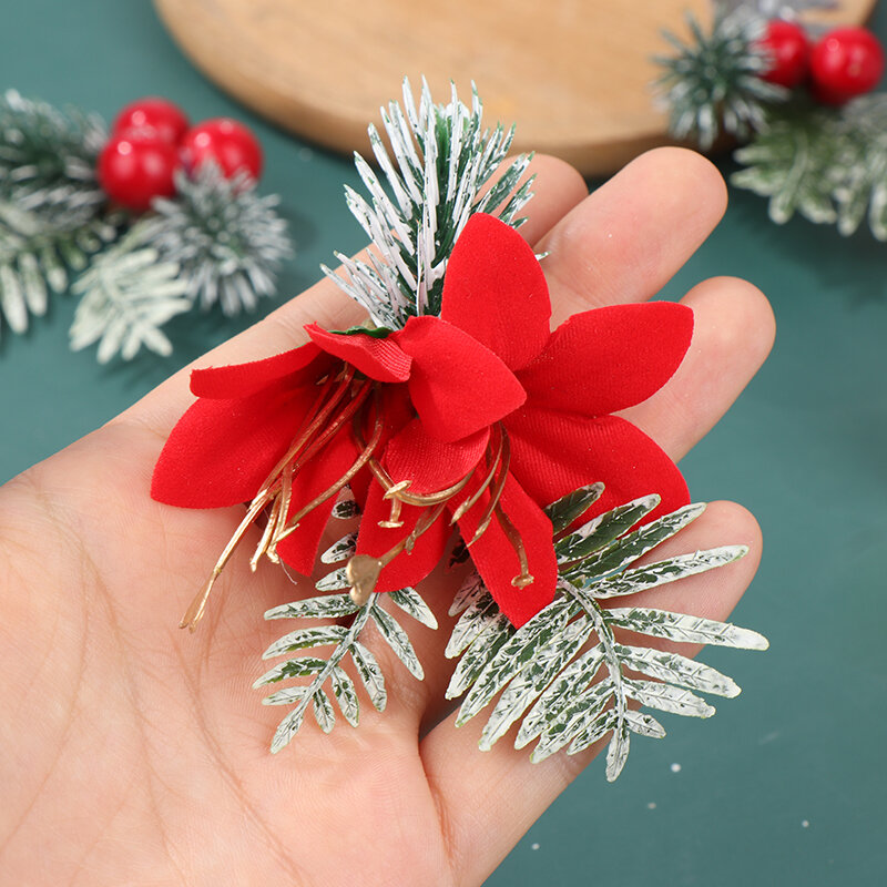 5 pezzi casa delle bambole ghirlande di natale Decor Mini pigna campana papillon ciondolo decorazioni natalizie regalo fai da te
