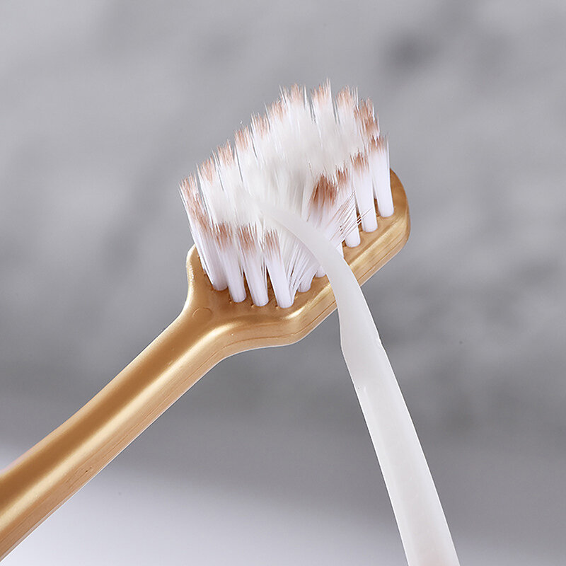 6 шт., мягкие бамбуковые зубные щётки для взрослых