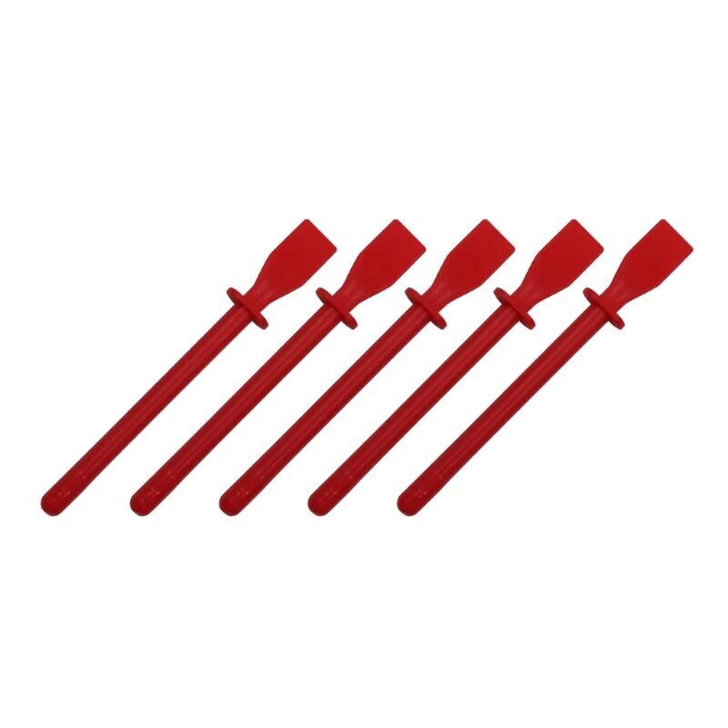 5pcs spalmatore di colla strumento di vernice colla bastoncini applicatore di sbavature Set di pennelli per colla PP Dropship