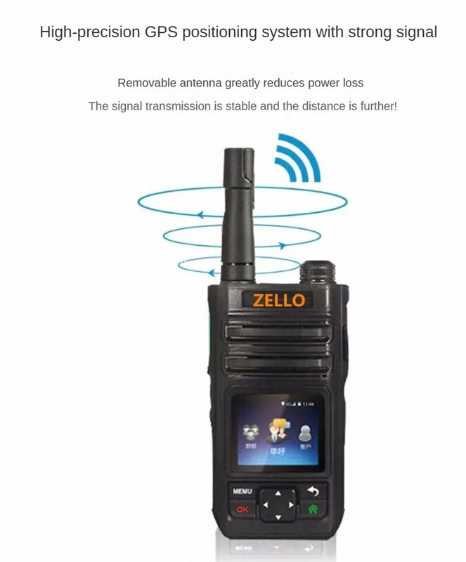Voor Zello Wereldwijde Walkie Talkie Onbeperkte Afstand 4G Full Netcom Outdoor Publiek Netwerk Plug-In Zello Platform