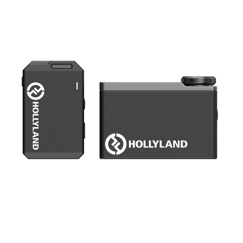 Hollyland Lark Max Professional Wireless Lavalier Microphone 250m 8GB Storage for 14 hours Backup Recording for Live Interview