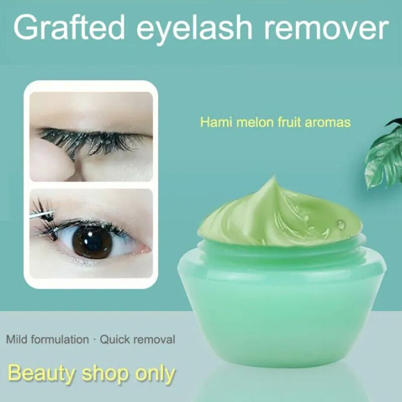 Eyelashes Glue Remover Cream 5g Fruit Flavor Zero Stimulation Makeup Eyelash Removing Extensions Quick Cream Fragrancy Tool G5W4